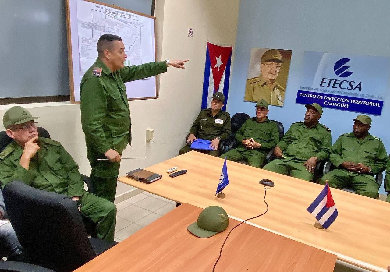 Estructuras de mando en Camagüey realizan Ejercicio Popular Meteoro 2026