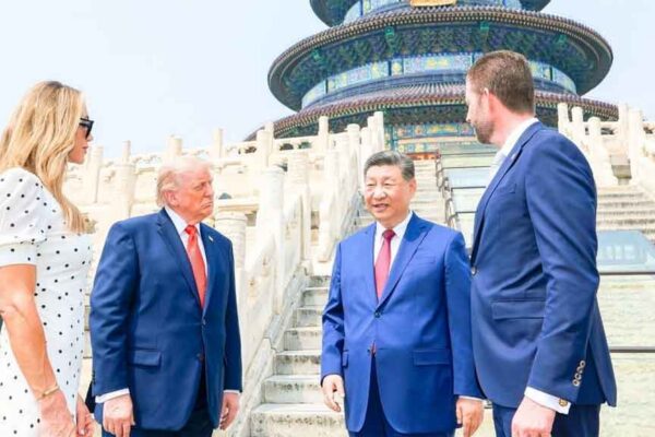 Amplio destaque en prensa de Estados Unidos a cumbre Trump-Xi Jinping en China