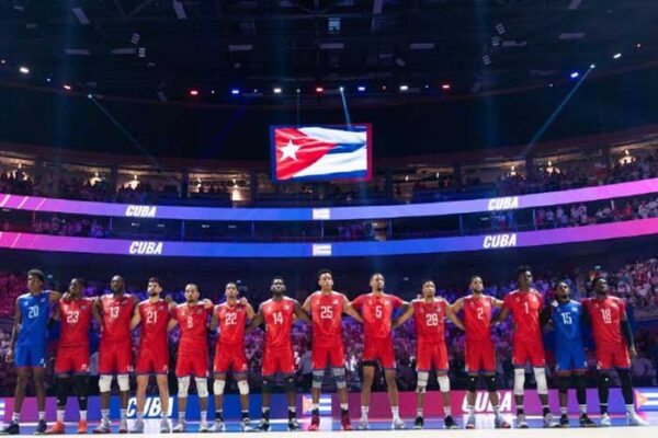 Cuba con equipo en la segunda semana de la Liga de Naciones de Voleibol