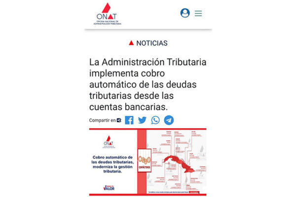 Implementarán cobro automático de deudas tributarias