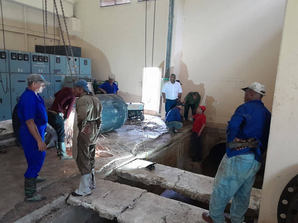 Trabajan de manera ininterrumpida en Camagüey para mejorar abasto de agua