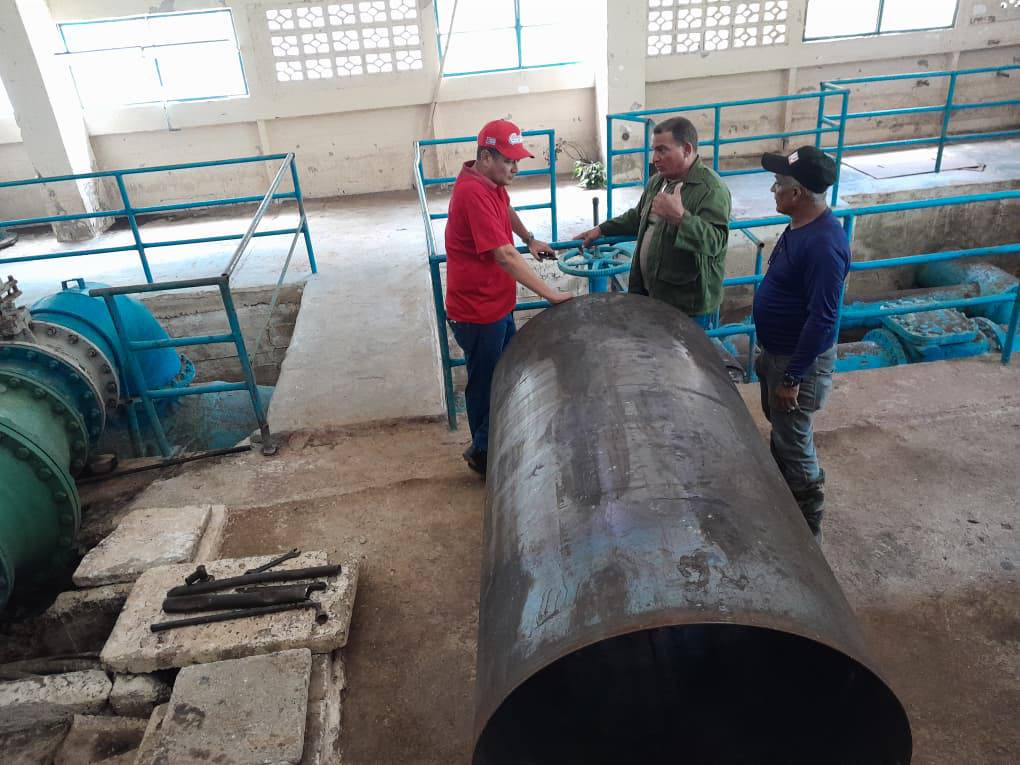 Trabajan de manera ininterrumpida en Camagüey para mejorar abasto de agua