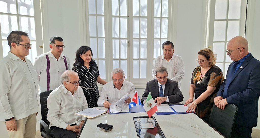 Firmaron Cuba y México convenio de colaboración en educación superior