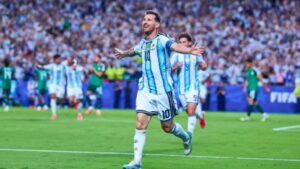 Messi, máximo goleador histórico en Mundiales