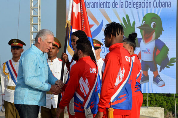 Abanderan delegación cubana a Juegos Centroamericanos y del Caribe 2026