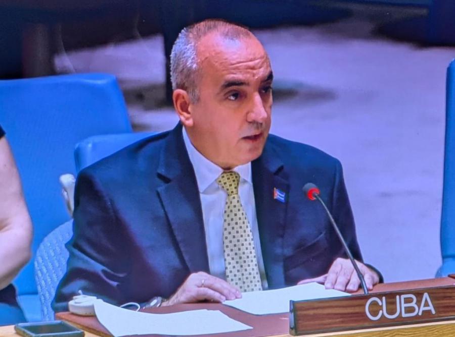 Reafirmó Cuba en ONU fin de ocupación israelí en Palestina