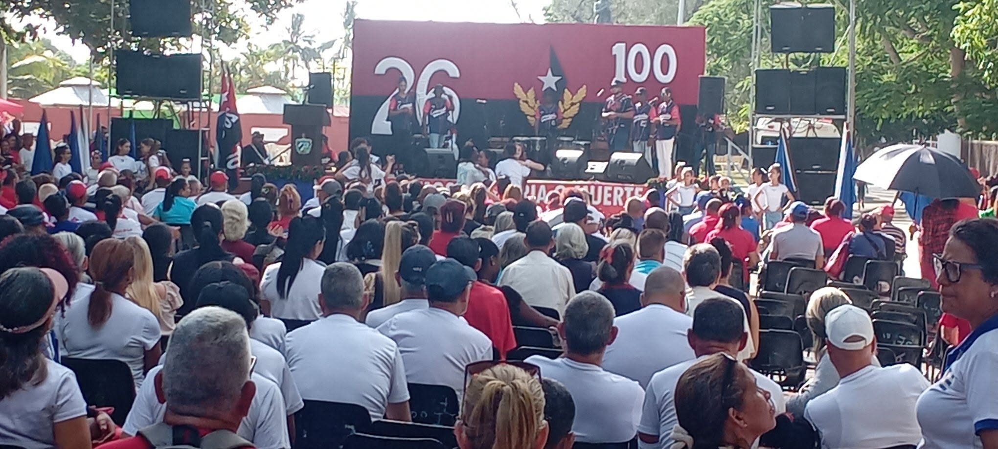 Camagüey reafirma su espíritu rebelde en el 26 de Julio
