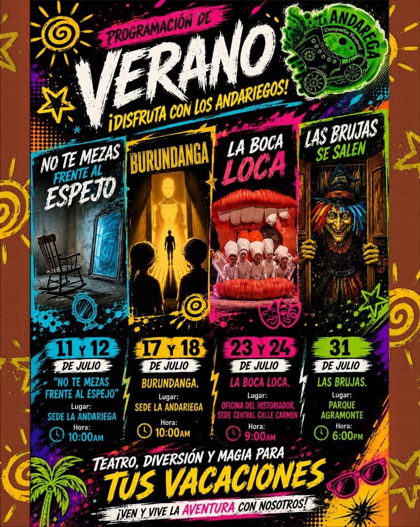 Teatro para niños con varias propuestas veraniegas en Camagüey