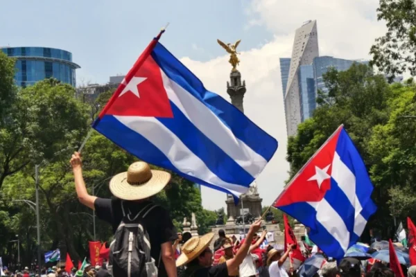 Agradeció Díaz-Canel solidaridad de México con Cuba