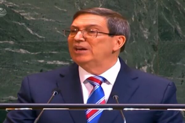 Canciller cubano: "Pregúntenle al pueblo si sufre o no el bloqueo"