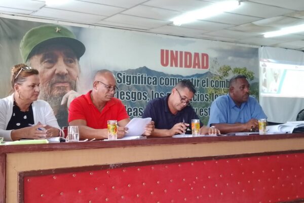 Evalúan en Sibanicú implementación del Programa Económico y Social del Gobierno