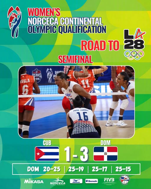 Cae Cuba ante Dominicana y va por bronce en preolímpico de Santo Domingo