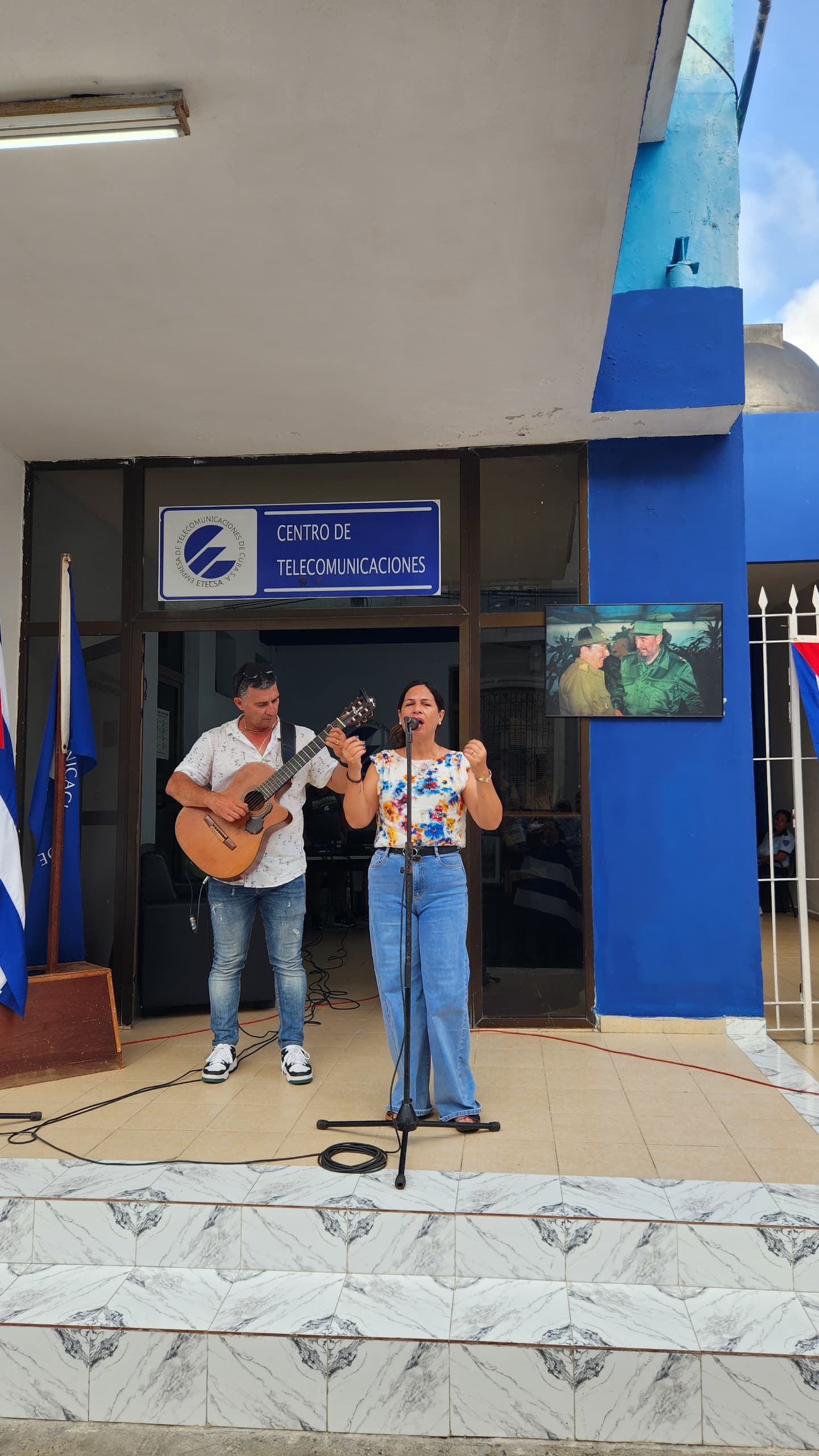 Trabajadores de las telecomunicaciones tienen presente a Fidel