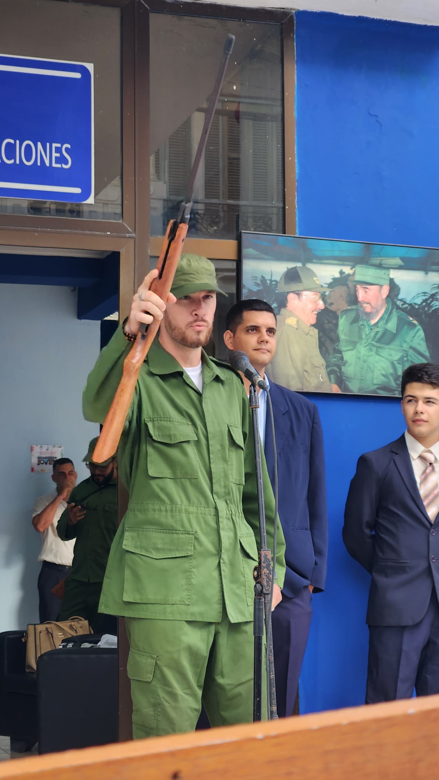Trabajadores de las telecomunicaciones tienen presente a Fidel