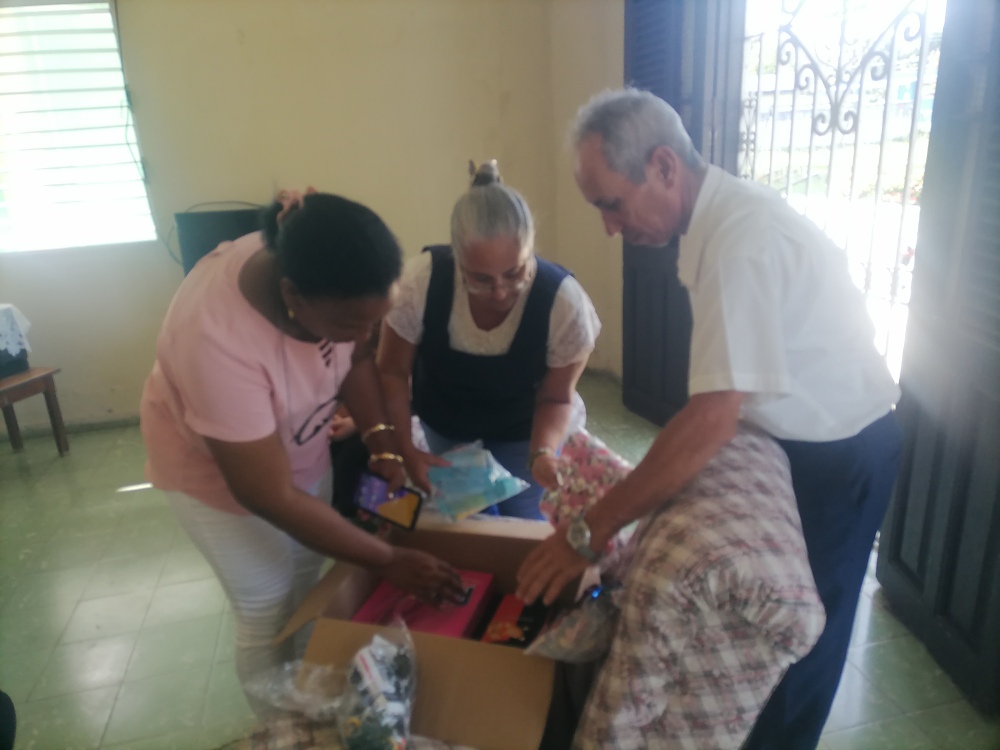 Apoyo espiritual y material para infancias camagüeyanas