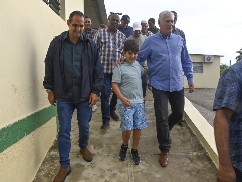 Visitó Díaz-Canel la Planta Potabilizadora Norte-Habana