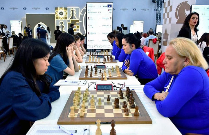 Dos triunfos cubanos en Olimpiada de Ajedrez