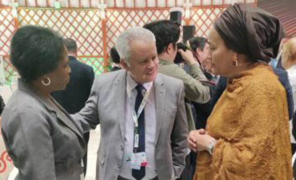 Resaltó vicesecretaria general de la ONU solidaridad con Cuba en COP17