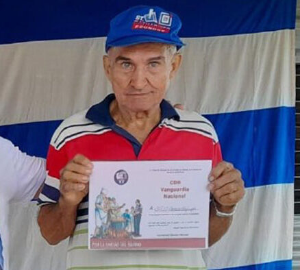 Marcelino destaca en las tareas del barrio