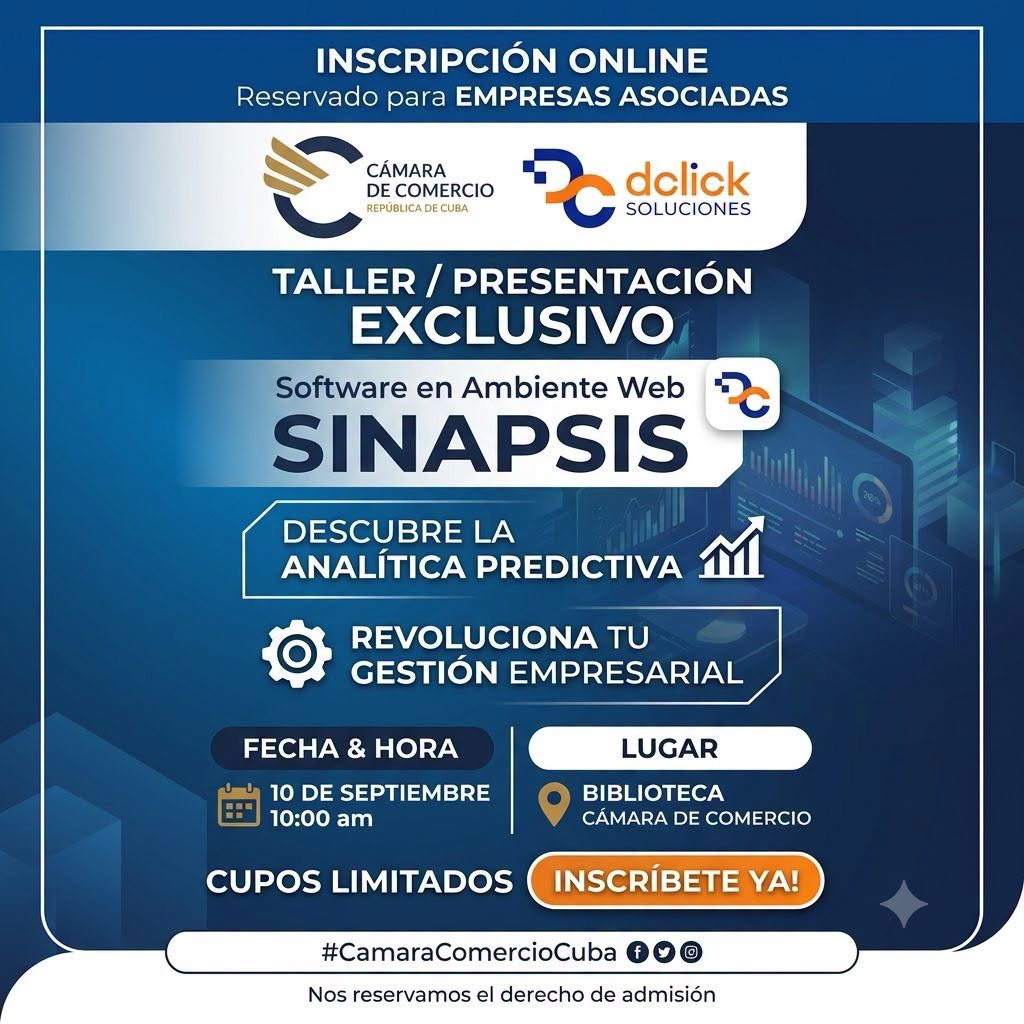 Convocó Cámara de Comercio taller sobre gestión empresarial Sinapsis