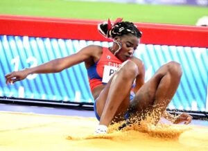 Triplista cubana finaliza segunda en Liga del Diamante