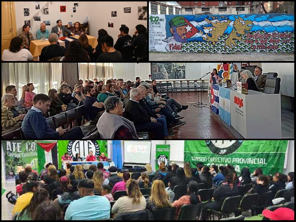 Argentinos reafirmaron esta semana solidaridad con Cuba