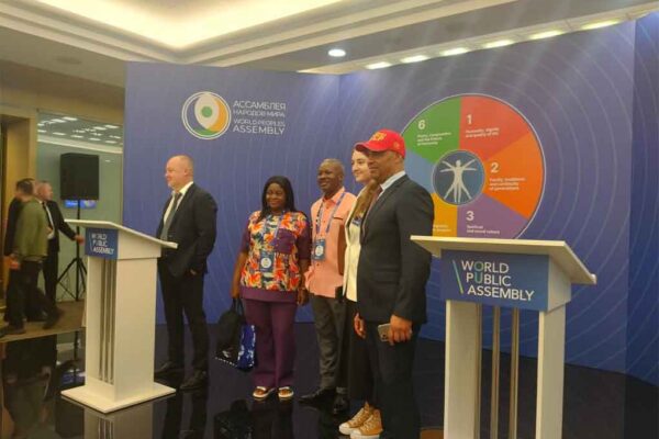 Concluye en Moscú la Segunda Asamblea Pública Mundial