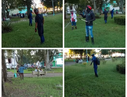 Apoyan empresas y entidades estatales higienización en ciudad de Camagüey