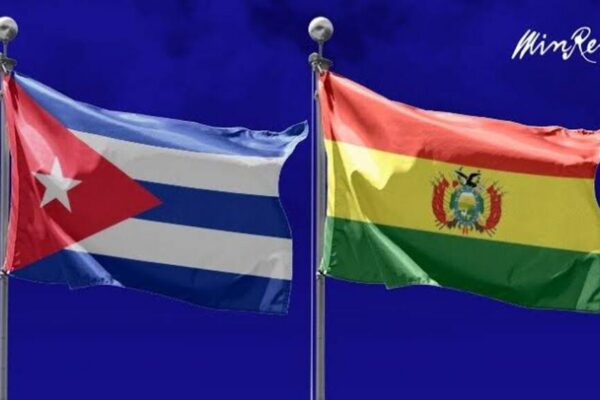 Resuenan voces en Bolivia contra bloqueo de EEUU a Cuba