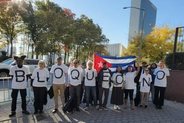 Bloqueo No, solidaridad con Cuba frente a la ONU