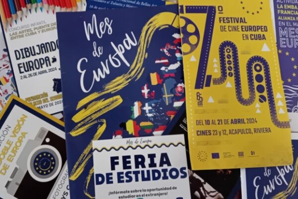 Anuncian programa de actividades por Mes de Europa
