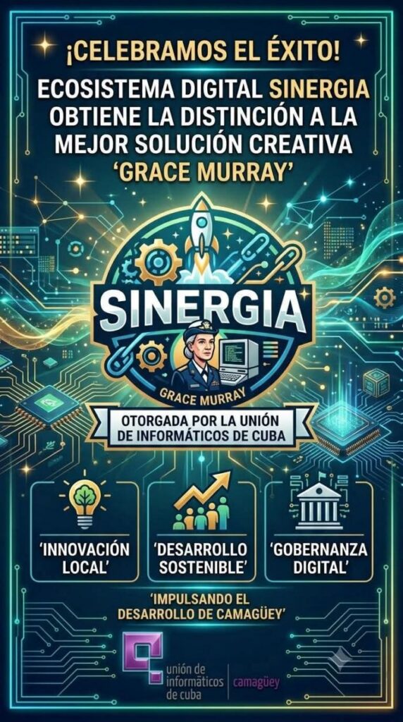 Ecosistema Digital SINERGIA: gobernanza e inteligencia territorial desde Camagüey