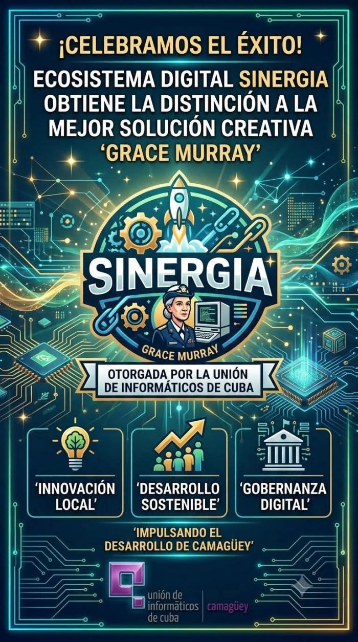 Ecosistema Digital SINERGIA: gobernanza e inteligencia territorial desde Camagüey